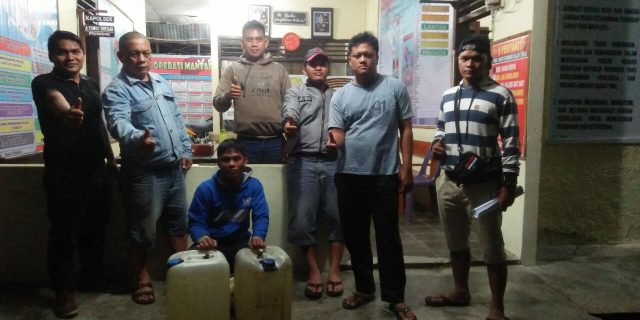 Operasi Pekat, Polsek Lolowau Polres Nisel Kembali Sita 70 liter Tuak Suling