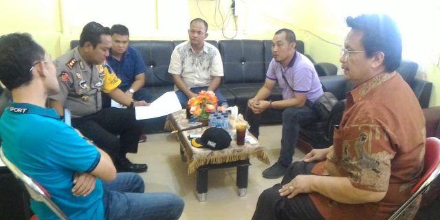 Kapolres Nisel gelar rapat koordinasi dengan Kadis Dukcapil dan Ketua KPU Nias Selatan