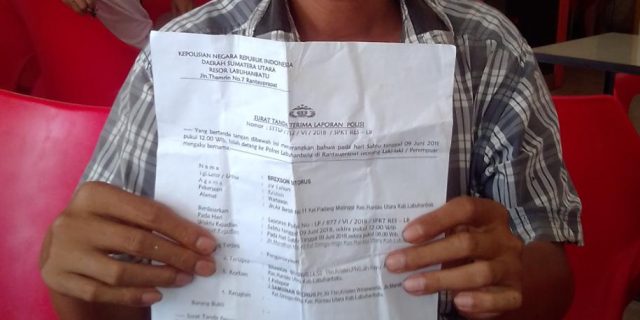 Brenon Sitorus Bacok Kepala Adik Kandung