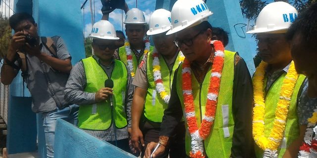 Bupati Nisel Bersama Forkopimda Resmikan Jembatan Penghubung Antar Desa