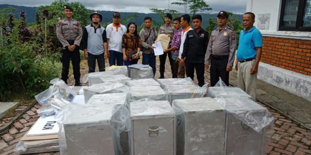 808 Personil Gabungan TNI Polri Amankan Pilgubsu 2018 di Kabupaten Nias Selatan