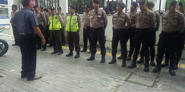 Iptu Syafrizal Pimpin PAM Paripurna di Kantor DPRD Kota Medan