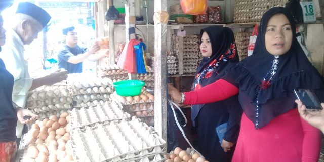 Harga Telur Naik, Masyarakat Kota Padangsidimpuan Mulai Mengeluh