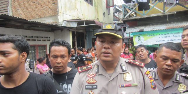Cegah Peredaran Narkoba, Polsek Medan Baru Gerebek Kampung Kubur dan Jalan M Idris
