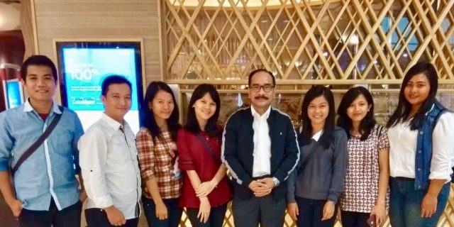 Firman Jaya Daeli Menerima Kedatangan Mahasiswa IPB Asal Nias Utara