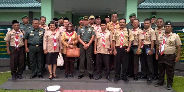 Temu Saka dan HUT Pramuka ke 57 Jajaran Korem 023/KS di Ikuti 23 Kabupaten/Kota