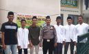 Personil Polsek Medan Baru Laksanakan Pengamanan Sholat Idul Adha 1439 H