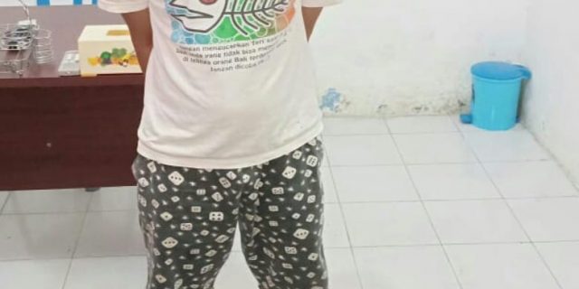 Polisi Amankan Seorang Pria Pemakai Narkoba di Desa Kampung Pajak