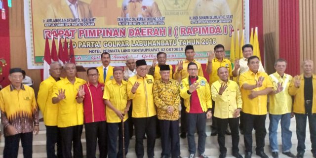 DPD Partai Golkar Labuhanbatu Gelar Rapimda DPD Partai Golkar Labuhanbatu Gelar Rapimda