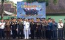 Kapolres Nisel Hadiri Upacara HUT TNI ke 73 di Gunung Sitoli