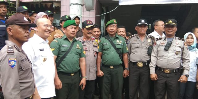 Kapolsek Medan Baru Dampingi Kapoldasu Sidak ke Pasar Petisah