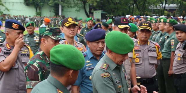 Kapolrestabes Medan Hadiri Apel Pengamanan VVIP Kunker Wapres Ri