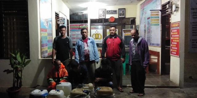 Polisi Gagalkan Peredaran Tuak Suling Asal Kecamatan Gido