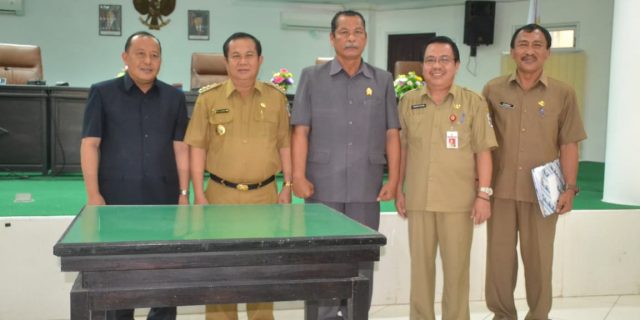 Delapan RANPERDA Tahun 2019 Disetujui DPRD Kabupaten Nias