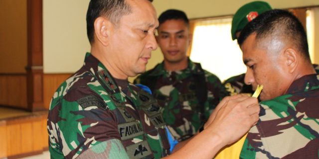Pangdam l/BB Buka Latihan Posko l Korem 032/Wbr
