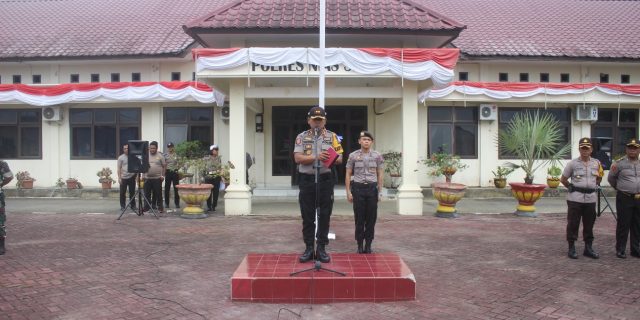 Polres Nias Selatan Gelar Upacara Pasukan Operasi Zebra Toba 2018  Polres Nias Selatan Gelar Upacara Pasukan Operasi Zebra Toba 2018