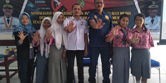 Kasat Narkoba Jadi Narasumber Bahaya Narkoba Dan Issu Hoax
