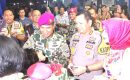 Sinergitas TNI Polri” Kapolres Pelabuhan Belawan Hadiri HUT Marinir