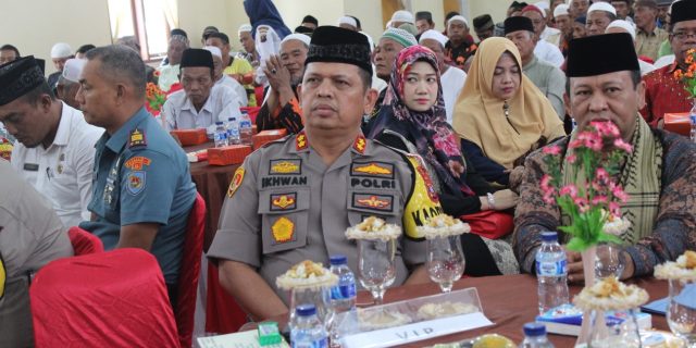 “Masyarakat Antusias” Polres Belawan Adakan Maulid Nabi 1440 H 