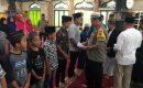 AKBP Ikhwan SH, MH, Sholat Subuh Berjamaah Sampaikan Tausiyah Dan Santunan
