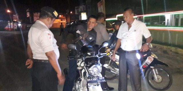 Cegah Kejahatan Jalanan, Polsek Medan Labuhan Razia Rutin