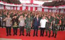 Panglima TNI & Kapolri dampingi Presiden berikan pengarahan kepada Babinsa  Sesumatera