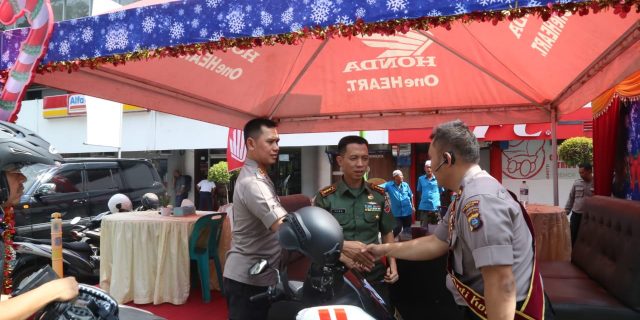 3.000 Lebih Personil Gabungan Diterjunkan Amankan Natal dan Tahun Baru di Medan