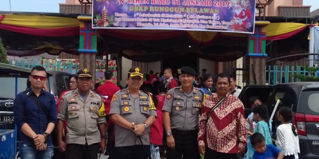 Turun Langsung !! AKBP Ikhwan Siagakan personil Di Pos Pam, Yan 