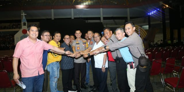 Kapolrestabes Medan Tinjau Kesiapan Pam Natal Nasional 2018