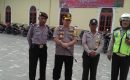 Kapolres Belawan Lakukan Pengamanan Gereja Dan Jalur 