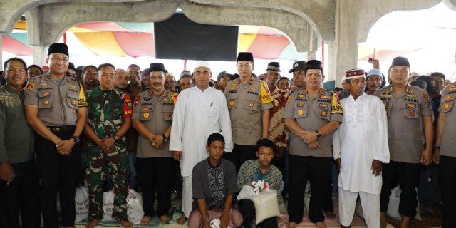 Kapolda Sumut Jum’at Barokah Di Wilayah Hukum Polres Belawan