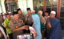 Kapolres Belawan Berikan Pesan Kamtibmas Dan Tali Asih Di Jumat Barokah
