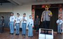 Kapolres Belawan Jadi Inspektur Upacara Di Sekolah SMA Wahidin