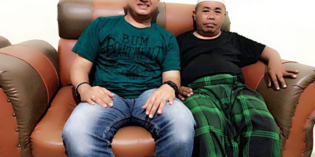 Pimpinan Rumah Suluk Ar – Rohman Merbau Sambut Kunjungan Kasat Intelkam Polres Labuhanbatu