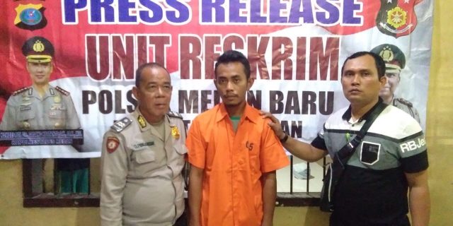 Pelaku Perampas HP Ditangkap Team Pegasus Polsek Medan Baru