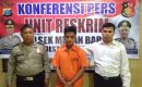 Penjambret Dompet Ditangkap Polsek Medan Baru