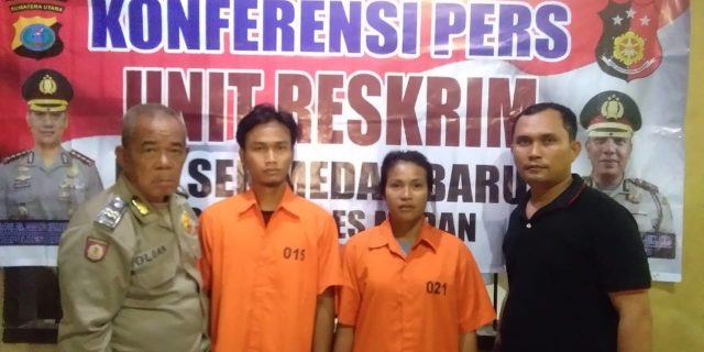 Dua Pencuri Barang Milik Plaza Medan Fair Ditangkap Polisi