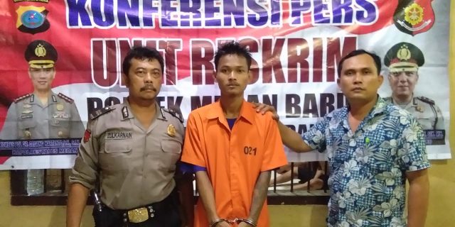 Polsek Medan Baru Tangkap Pencuri Sepeda Motor