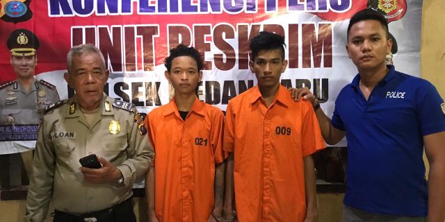 Dua Maling Sepeda Motor Pembawa Senjata Api Ditangkap Polisi