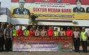 Sambut HUT Bhayangkara ke 73, Polsek Medan Baru Gelar Kegiatan Donor Darah