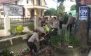 Polsek Sunggal Gelar Kegiatan Kebersihan Rumah Ibadah dan Parit