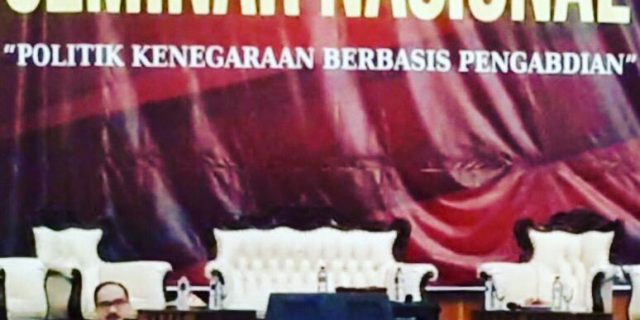 Politik Kenegaraan Berbasis Pengabdian