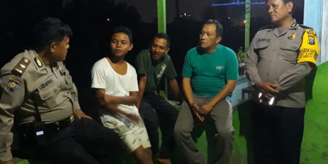 Polsek Medan Baru Sambangi Rumah Nanda Wisnu Dwi Putra