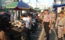 Kanit Sabhara Polsek Medan Baru Pantau Penertiban PKL