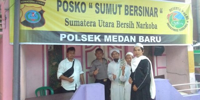 Polsek Medan Baru Dirikan Posko Sumut Bersinar