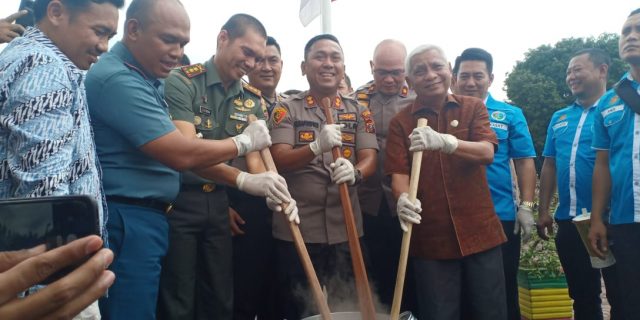 Polres Asahan Musnahkan Narkoba