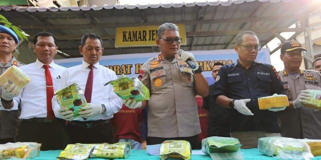 Kapoldasu Paparkan Pengungkapan Kasus Narkoba