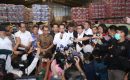 Kabareskrim Cek Bahan Pokok di Pasar Induk Cipinang