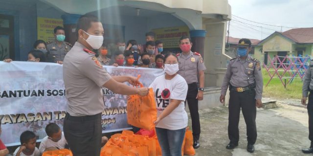 Serdik Sespimen Angkatan 60 Salurkan Bantuan Sembako di Panti Asuhan Jembatan Kasih Setia