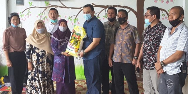 Sambut HUT Bhayangkara ke 74, Satreskrim Polrestabes Medan Bakti Sosial di Panti Asuhan